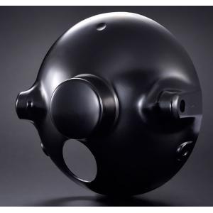 汎用 ブラックヘッドライトケースとリム 8mm穴 180φ (180パイ/Z1