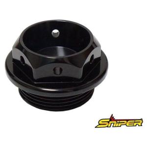 SNIPER スナイパー オイルフィラーキャップ カラー：ブラック KAWASAKI カワサキ SU...