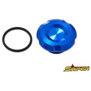 SNIPER スナイパー ステムナットキャップ カラー：ブルー NINJA ZX-4RR ZX-4R...