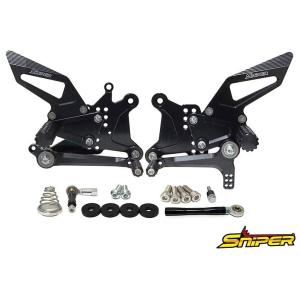 SNIPER スナイパー バックステップ カラー：ブラック NINJA ZX-6R KAWASAKI...