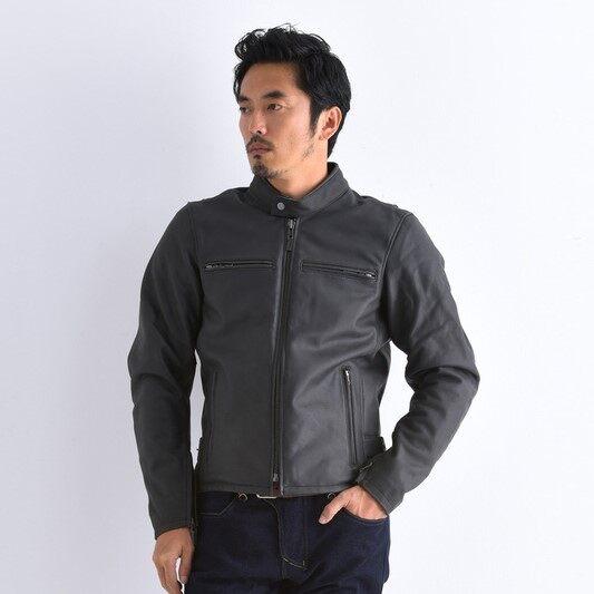 KOMINE コミネ LJ-534 シングルライダースレザージャケット サイズ：XL レザージャケッ...