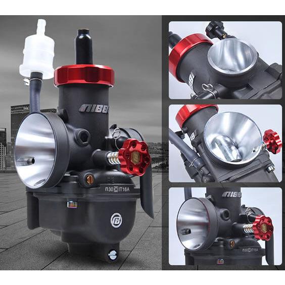 NIBBI ニビ キャブレター PE28 キャブレターカラー：ブラック 吸気関連 エンジン