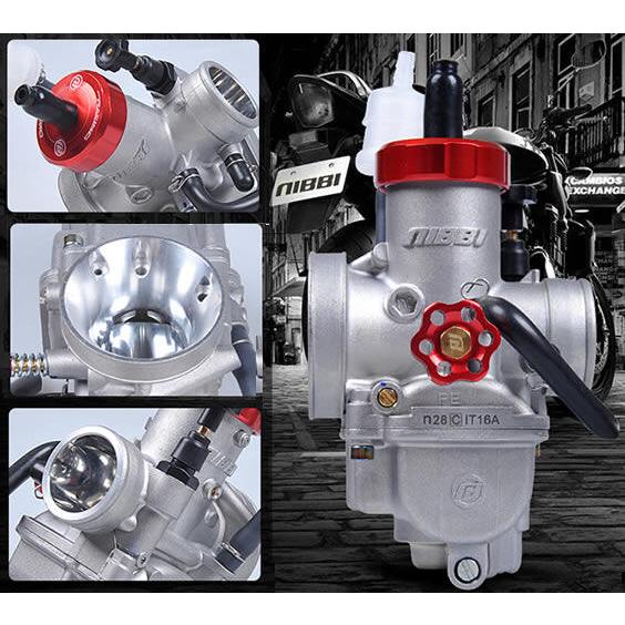 NIBBI ニビ キャブレター PE28 キャブレターカラー：シルバー(塗装なし) 吸気関連 エンジ...