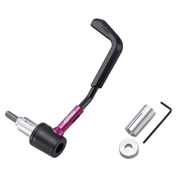 KIJIMA キジマ レバーガード タイプR カラー：ピンクアルマイト KAWASAKI カワサキ ...