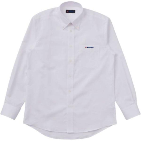 SUZUKI スズキ ホワイトライン ボタンダウンシャツ サイズ：XL(99000-79NA0-05...