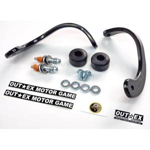 OUTEX アウテックス 振動吸収レバーガード Newベンドタイプ OUTEX 振動吸収レバーガード ベンドタイプ ブラック アウ