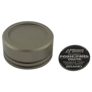 POSH Faith ポッシュ フェイス クラッチマスターシリンダーキャップ カラー：マットチタン ...