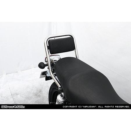 WirusWin ウイルズウィン バックレスト付き タンデムバー GB350 H’ness CB35...