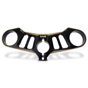 CNC Racing シーエヌシーレーシング トップブリッジ カラー：ブラック／ブロンズ PANIG...