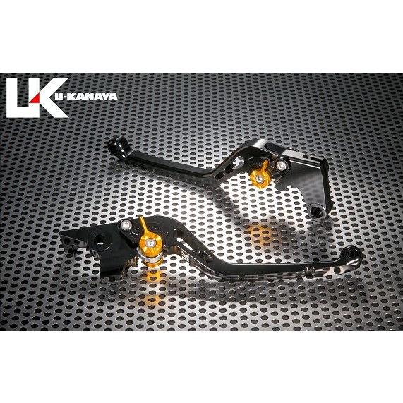 U-KANAYA ユーカナヤ スタンダードタイプ アルミビレットレバーセット Ninja ZX-25...