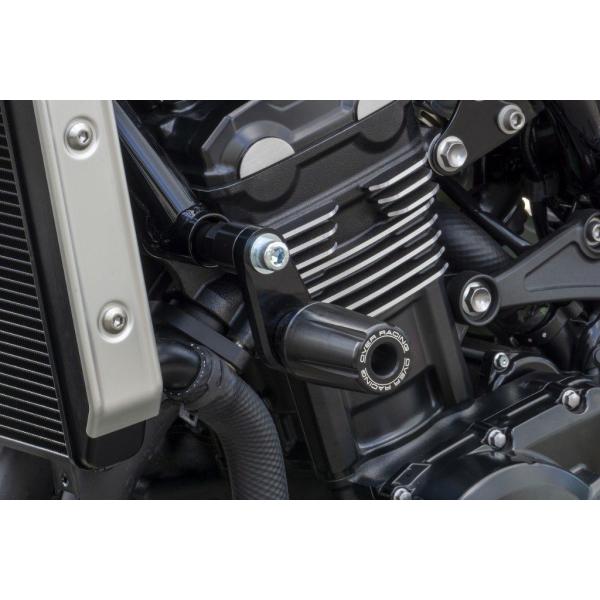 OVER オーヴァー エンジンスライダー カラー：ブラックアルマイト仕上げ Z900RS Cafe ...
