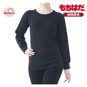 ROUGH＆ROAD ラフ＆ロード もちジョイ＜超極厚地＞ あったか丸首長袖シャツ Women’s ...