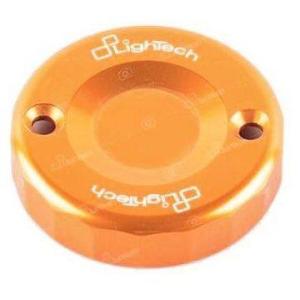 LighTech ライテック フロントブレーキ用 フルードタンクキャップ カラー：オレンジ マスター...
