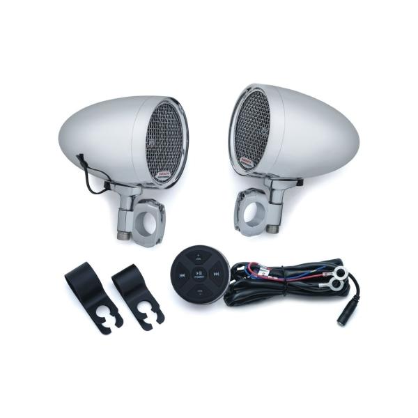Kuryakyn クリアキン Speaker Pods ＆ Bluetooth Audio Cont...