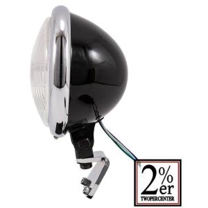 2%er ツーパーセンター 5.75インチ ベイツライトII カラー：ブラックボディー／クロームリム...