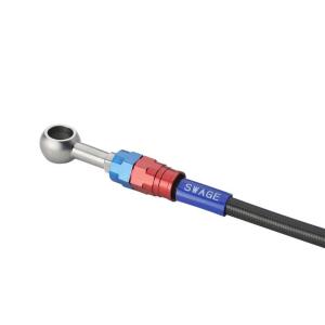 SWAGE-LINE 直送品 スウェッジラインプロ リアホースキット カワサキ
