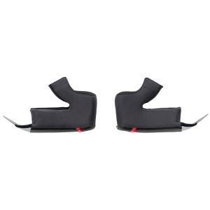 X-lite 802RR マットブラック サイズM+チークパッドLサイズセット NOLAN（ノーラン） X-802RR チークパッド 厚さ：40mm(厚いサイズ：XL