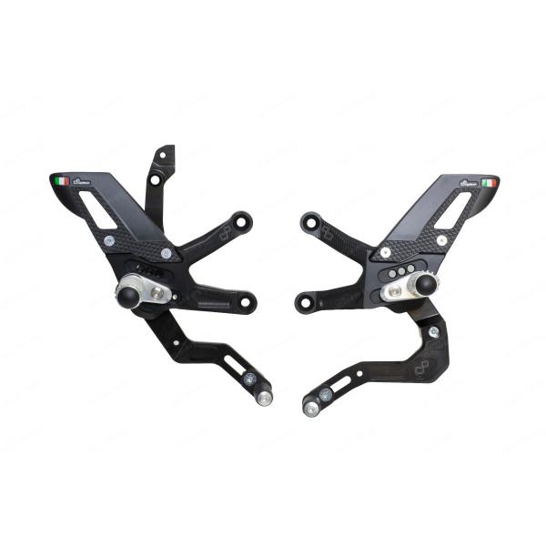 LighTech ライテック アジャスタブル ステップキット ステップバー：固定式 ZX-10RR ...