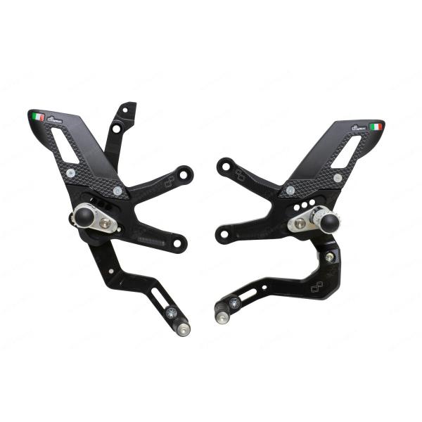 LighTech ライテック アジャスタブル ステップキット ステップバー：可倒式 ZX-10RR ...