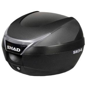 SHAD/シャッド】リアボックス/トップケース 33L SH33 無塗装ブラック