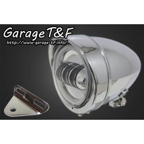 Garage T&amp;F ガレージ 4.5インチロケットライトプロジェクターLED仕様(リング付き) ＆...