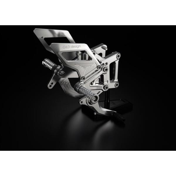 GILD design ギルドデザイン バックステップ カラー：シルバー ZX-25R SE KAW...