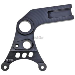 ゼファー/ゼファーχ リヤキャリパーサポート (brembo 2POT) ブラック