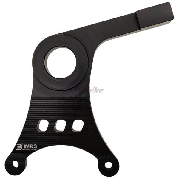 WR3 ダブルアールスリー リアキャリパーサポート BREMBO用 カラー：ブラック YZF-R6 ...