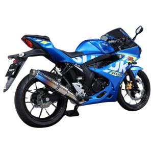 GSX HMS GSX-R125 バイクマフラー 8BJ-DL32D 2BJ-DL33B デルタ SUS