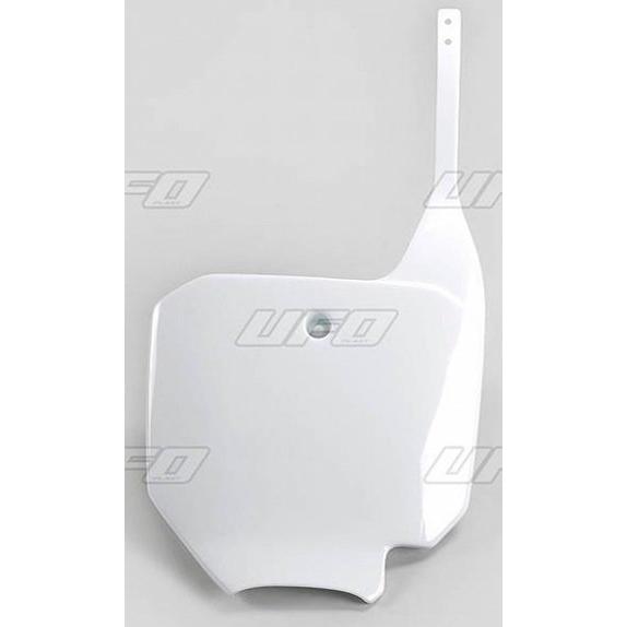 UFO ユーフォー フロントナンバープレート カラー：ホワイト CRF150R CR80R CR85...