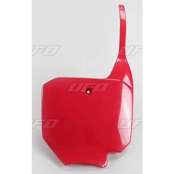 UFO ユーフォー フロントナンバープレート カラー：00-CRレッド CRF150R CR80R ...