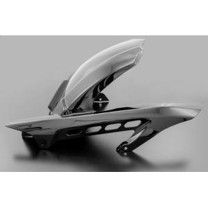【A-TECH】Z900RS/CAFE用リアフェンダーSPL 綾織ドライカーボン A-TECH エーテック リアフェンダーSPL 素材：綾織ドライカーボン