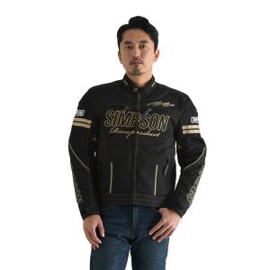 SIMPSON（シンプソン） NSM-2201 Riders Mesh Jacket［ライダース