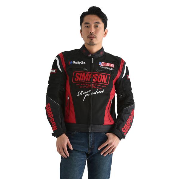 SIMPSON シンプソン NSM-2202 Riders Mesh Jacket［ライダース メッ...