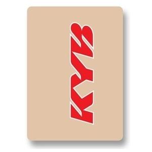 D’COR ディコール フォークプロテクター“KYB” カラー：レッド ステッカー・デカール 外装