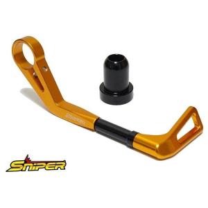 SNIPER スナイパー アルミ製ブレーキレバーガード カラー：ゴールド KAWASAKI カワサキ...