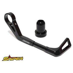 SNIPER スナイパー アルミ製ブレーキレバーガード カラー：ブラック KAWASAKI カワサキ...