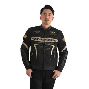 BATES（ベイツ） パンチドホールレザーパンツ サイズ：XXL レザー