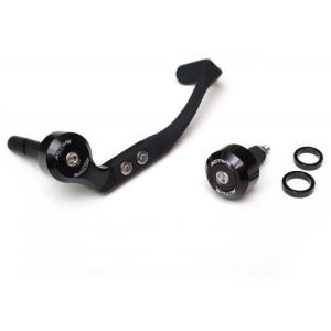 ACTIVE アクティブ ブレーキレバーガード＆バーエンド カラー：ブラック レバーガード ハンドル