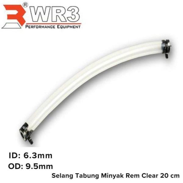 WR3 ダブルアールスリー Brake Fluid Reserver Hose Type：Clear...