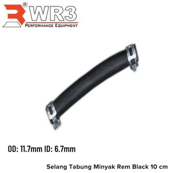 WR3 ダブルアールスリー Brake Fluid Reserver Hose Type：Black...