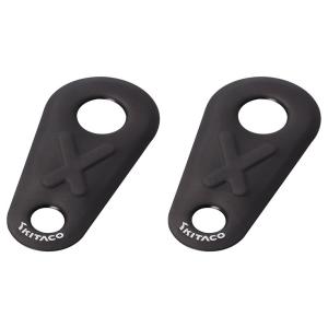 KITACO キタコ ヒールプレートセット カラー：ブラック モンキー125 HONDA ホンダ ヒ...