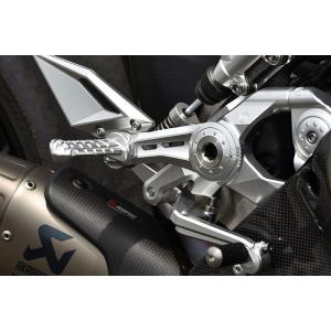MOTO CORSE モトコルセ CNC ビレット アジャスタブル ライディングステップセット カラ...