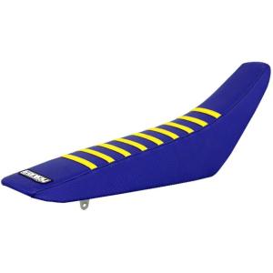 EnjoyMFG エンジョイ シートカバー シートスタイル：サイド・ブルー／トップ・ブルー／リブ・イ...