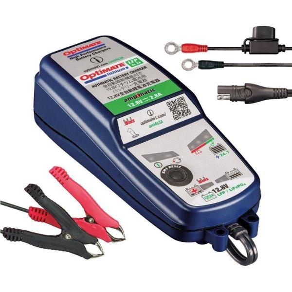TECMATE テックメイト OptiMate リチウム4s3A バッテリー充電器・バッテリーチャー...
