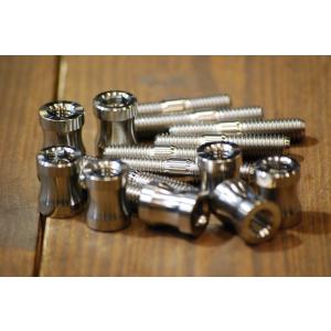 ESTRELLA/エストレヤ用ステンレス製フォークジョイント 100mmロング