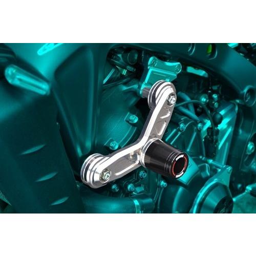 AGRAS アグラス レーシングスライダー アルマイトカラー：ガンメタ / ジュラコンカラー：ホワイ...