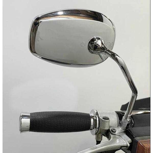 SPUNKY’S スパンキーズ メッキラウンドミラー ジャイロX ジャイロUP HONDA ホンダ ...