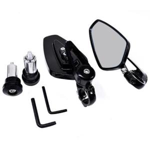 DAYTONA（デイトナ） D98917 パラレルミラー ヘキサゴン 左用 ブラスト