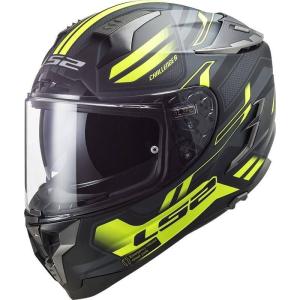 LS2 HELMETS LS2 CHALLENGER F チャレンジャーF スピンマットブラック